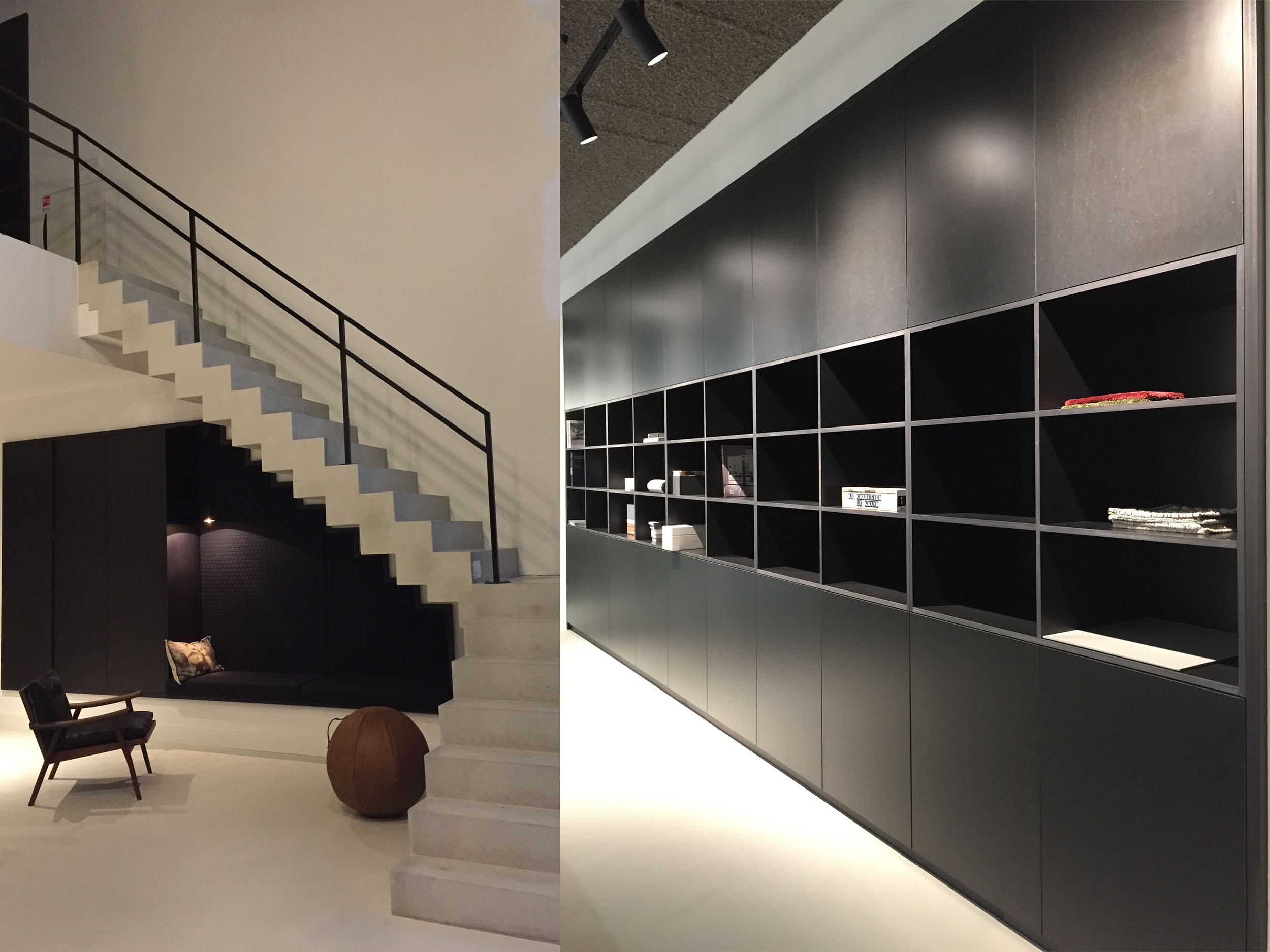Interieurontwerp ontmoetingsruimte in kantooromgeving door Studio Doable